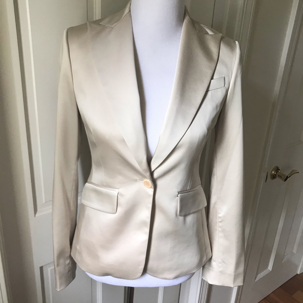 **SOLD** BCBG Champagne Blazer